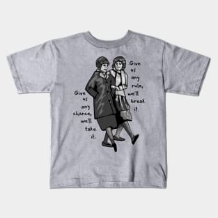 Laverne & Shirley Drawing Kids T-Shirt